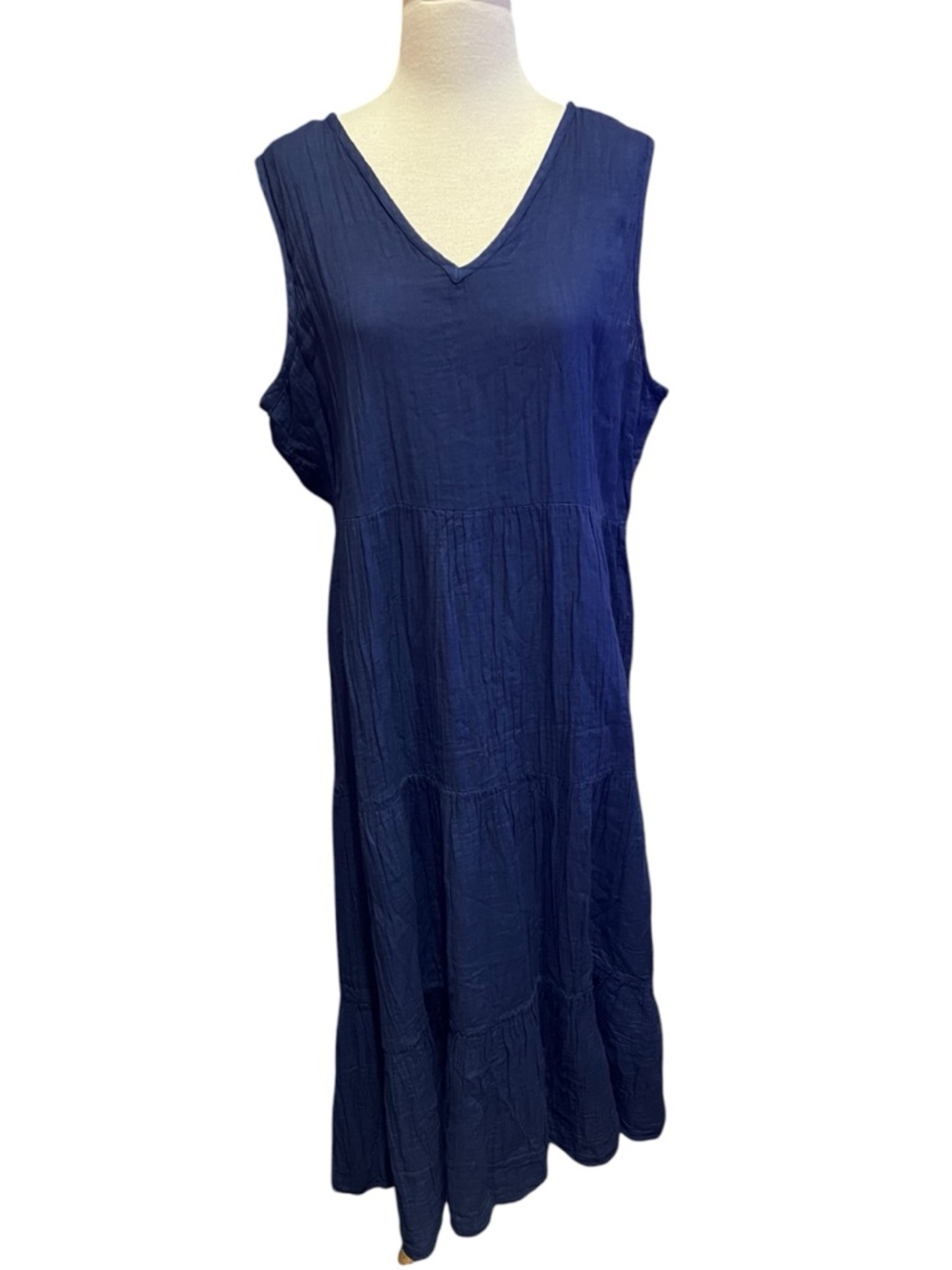 100% cotton coastal beach dress by Kings Road size 3X